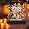 Diamond Art Painting Kit Candle Holder, Happy Hugs Kitty Special