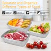 EUIEUT 3 Pack Stainless Steel Food Storage Containers with Lids,
