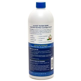 eco-TUB Filter Soak Spa & Pool Filter Cartridge Cleaner - 2 x 32 oz. Bottles