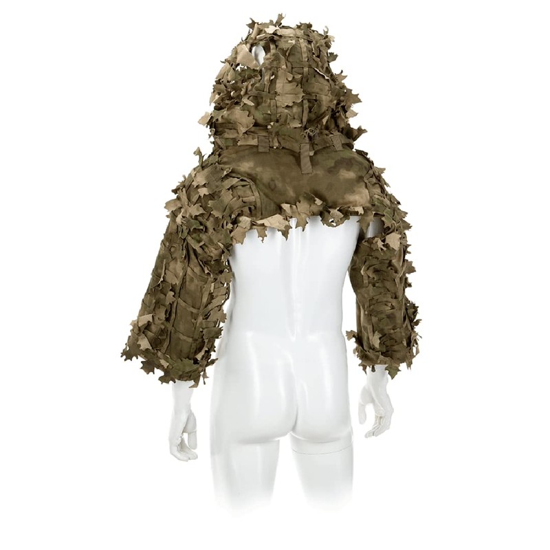 Invader Gear Bolero Ghillie Concealment Vest 3d Leaf Everglade