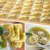 2 Dumpling Molds, 1 White Spatula, Pink Ravioli Mold, 10
