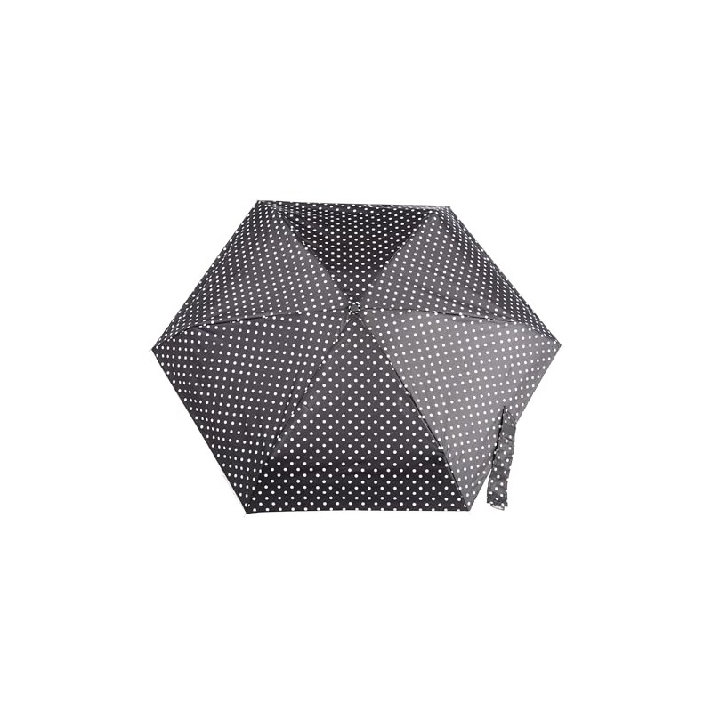 Totes Micro Mini Manual Compact Umbrella, NeverWet technology, Colorful dots
