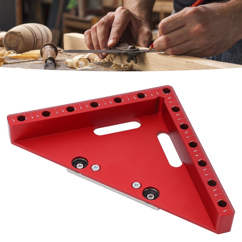Right Angle Clamp Positioning Square 45° 90° Aluminium Alloy Clear