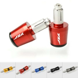 22mm 7/8 "Motorcycle Hand End Caps Compatible with YZF R1 R6 R125 R65 R3 600R Red