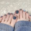 Osom pedicure self-nail luxurious pedicure tip 090, 1 piece, romantic cubic shiny / 오솜 페디큐어 셀프 네일 고급스러운 패디팁 090, 1개, 로맨틱 규빅 샤이니
