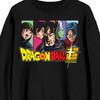 Bioworld Dragon Ball Super Character Panels Crew Neck Long Sleeve