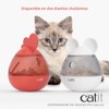 Catit PIXI Treat Dispenser, Interactive Treat Dispensing Cat Toy, Rooster