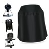 Kisangel BBQ Grill Cover Durable Outdoor Barbecue Protector for Round