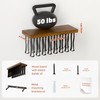 Tohiasen Floating Book Shelves for Wall Mounted Set of 2,