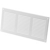 LIRAST 10x4 Vent Cover with Built-in Screen - White Return