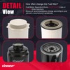 6.7 Cummins Fuel Filter Water Separator Set For 2013-2018 Dodge