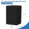 Rilime Popcorn Cart Cover (Size: 21"L X 18"W X 25"H)