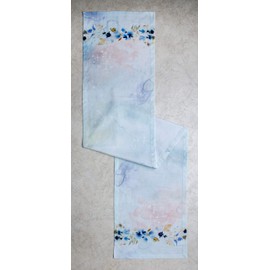 Maison d' Hermine Tablerunner 100% Cotton Decorative Easter Tablerunners Washable Table Runner for Home, Wedding, Restaurant, Buffet Party & Camping, Lazy Summer Days - Spring/Summer (37cm x 230cm)