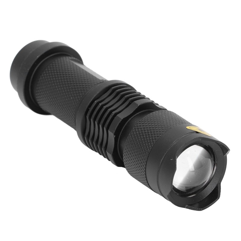 LED Flashlight 1 Mode Retractable Waterproof Handheld Lamp for Hunting