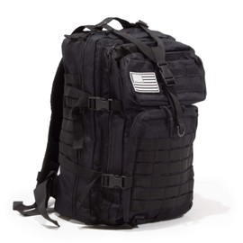 Bug Out Bag Backpack - 50L Tactical Backpack - Great for Survival Essentials (Black)