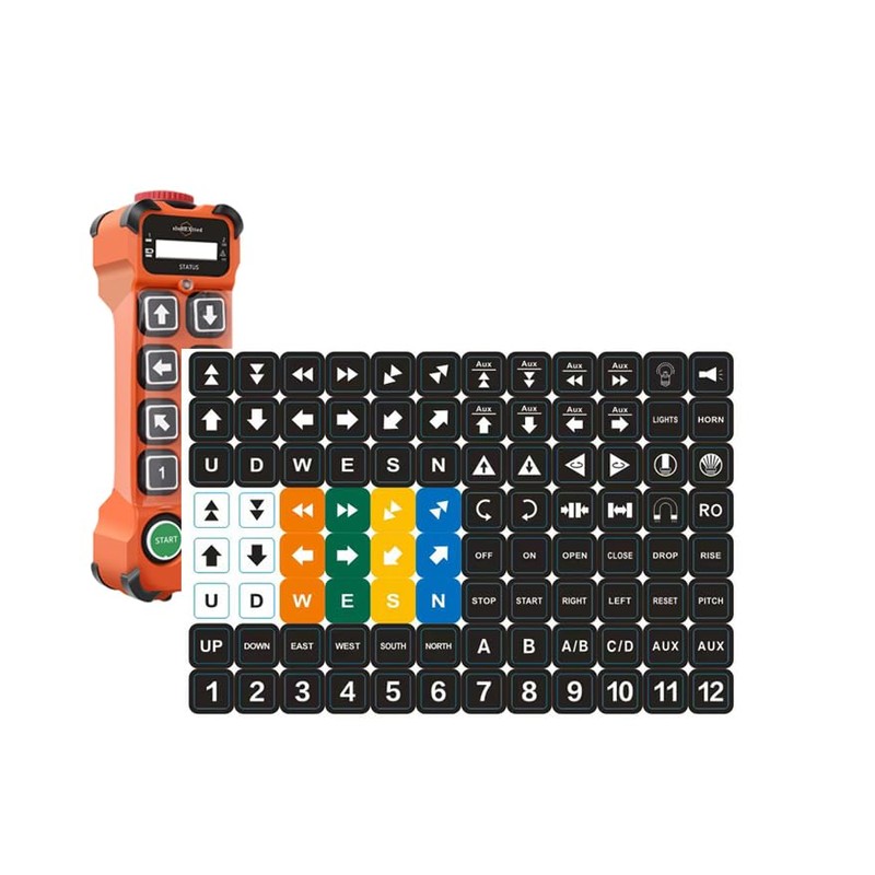 Wireless Crane Remote Control Industrial for Overhead Bridge Travelling Hoist