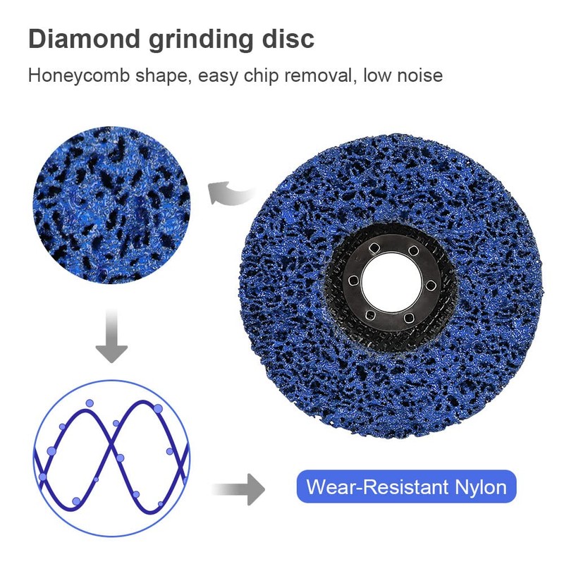 CSD Disc Sanding Disc, Diameter 115 mm Cleaning Disc Set,