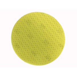 Professional Velcro Sanding Discs Diameter 225 mm | Set of 25 | 5 x Grit 60/80/120/180/220 | Multi-Hole Design | Yellow Sandpaper for Drywall Sanders, Long Neck Sanders and Sanding Giraffe
