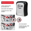 WLZP Key Safe, Key Safe with 4-Digit Combination Code, Wall