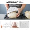 Pack of 4 Food Covers for Proofing Basket, Reusable Cover,