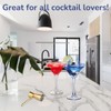 Gold Stainless Steel Cocktail Double Jigger - Professional Bartender Tool,