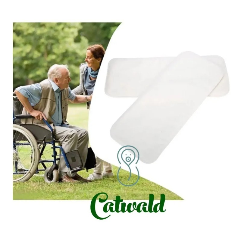 Catwald Inserto De Microfibra Para Pañal De Adultos