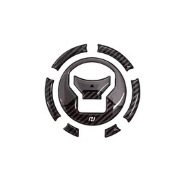 H2C MKNAJ17600ZA GROM JC92 Fuel Lid Pad, Carbon Style, PVC