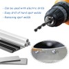 Mesee 2 Pieces HSS Spot Weld Drill Bit Set, High-Speed