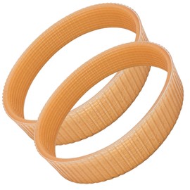 2 Pack 429962-08 Toothed Belt The Ideal Replacement Drive Belt for DeWalt DW733 & DW734 Planers, 9 - Rib Structure