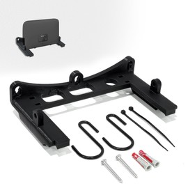 Wandhalterung für Telekom Router Speedport Smart 4, Dual Band Router WLAN Halterung Halter Wandhalter mit Kabelmanagment und Befestigungsmaterial (A)