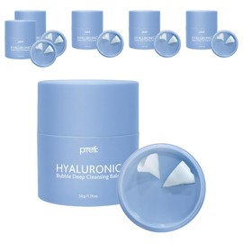 Pretty Hyaluronic Bubble Deep Cleansing Balm, 50g, 6 pcs / 프레티 히알루로닉 버블 딥 클렌징 밤, 50g, 6개