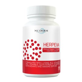 Cold Sore treatment Supplements control the Outbreaks cold sore blister L -lysine, Olive Leaf, Pancreatin, B12 Vitamin C, B-Complex, Prunella Vulgaris, Vitamin E, Echinacea 180 CAPS cold sore laser