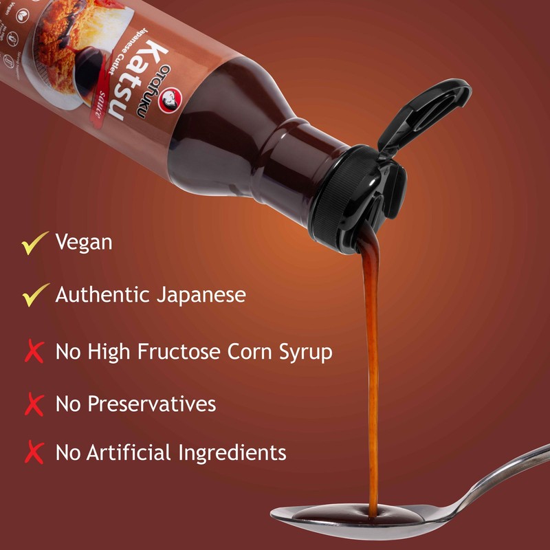 Otafuku Japanese Tonkatsu Sauce, Rich and Savory Katsu Sauce for