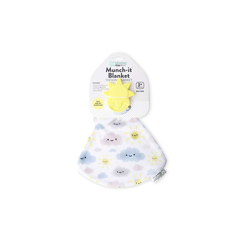 Malarkey Kids Sunshine Munch-It Blanket, Yellow (03SU)