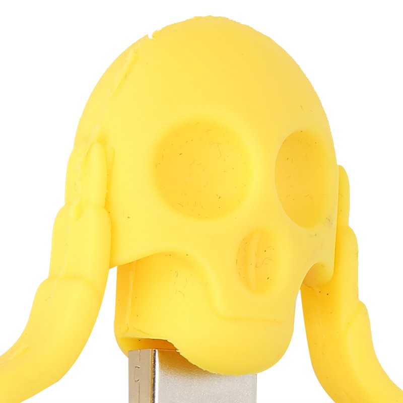 Cartoon U Disk Yellow Skull Appearance High Speed Bulk Storage