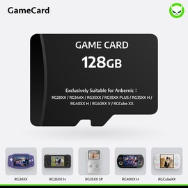 Superb Games 128GB Card for Anbernic RG CubeXX, RG35XX Plus/H/SP, RG40XX H/V, RG28XX – 35 Emulators 18K+ Games Ready to Play