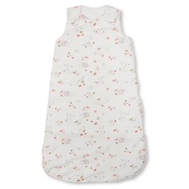 Ex UK Store Baby Winter Sleeping Bag 2.5 Tog 100% Cotton Sizes Newborn to 24 Months Boys Girls (AS 119 - Butterfly Hedgehogl / 0-6M)