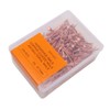 250Pcs Horseshoe Nails Copper Plated Rustproof Equestrian Riding Equipment Pet