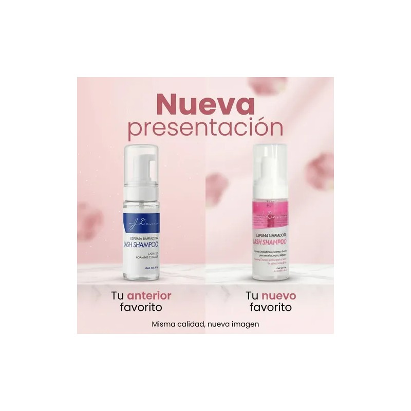 Lash Shampoo Limpieza Profesional J Denis Para Pestañas Mink