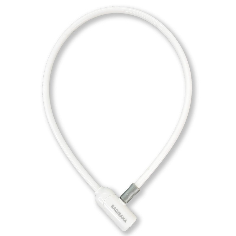 Bicycle Key Mini Dimple Wire Lock 23.6 inches (60 cm),