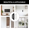 OQXEJPHFN 6 Pcs Adhesive Handles for Cabinets Peel and Stick,