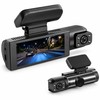 1080P Dual Camera Car Dash Cam with 64GB SD Card