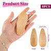 Hpmjz 8 pcs Bamboo Deodorant Cream Applicators Multi-functional Facial Applicator