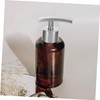 BIUDECO 2pcs Stainless Steel Lotion Dispenser Pump Rust Soap Dispenser