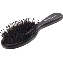 Hercules Sägemann - 7-Row Oval Grooming Brush (9530), Compact & Ergonomic, Perfect for Fine Hair, 175 mm