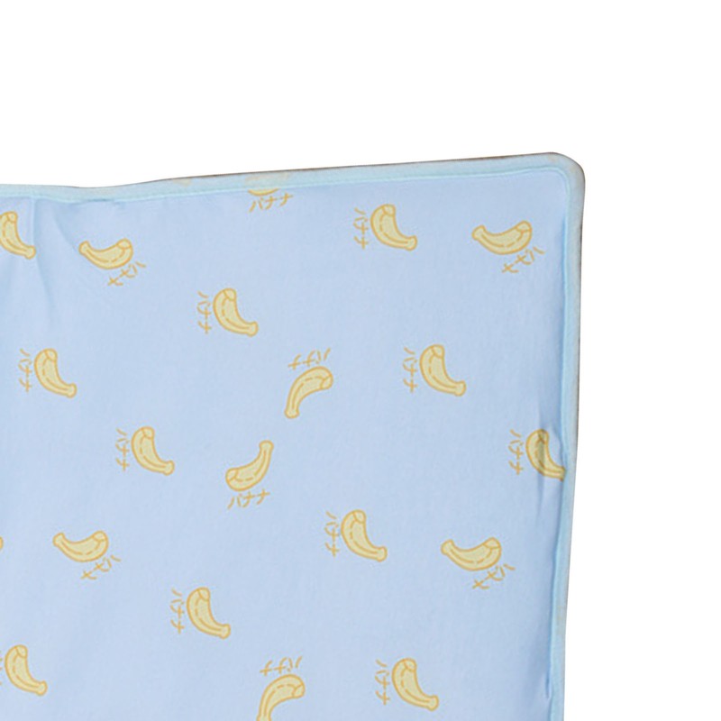 Pet Cooling Mat with Pillow Washable Ice Silk Summer Pet
