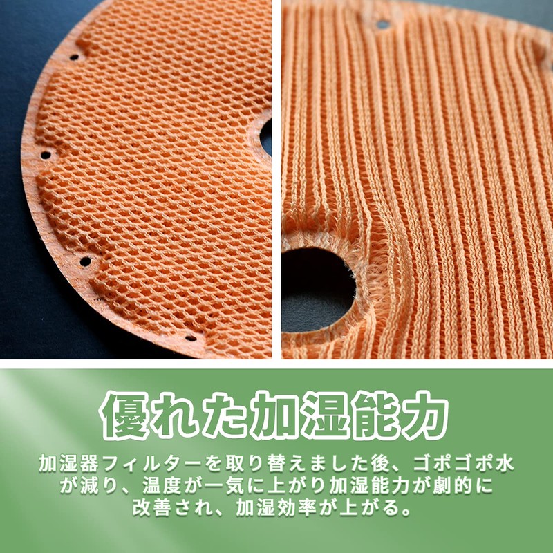 J&Q [KNME043B4] Humidification Filter, Replacement Filter for Air Purifier, 1