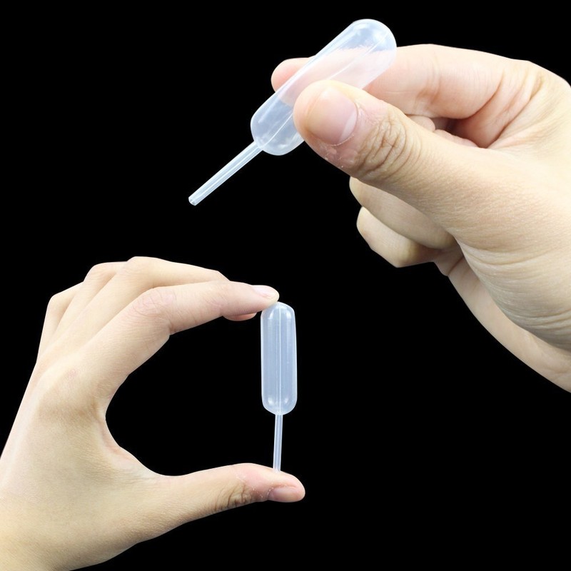 150 Stück, 4 ml, Kunststoff-Pipetten, Herz/rund/rechteckig, Transferpipetten, geeignet für Schokolade,