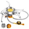3900W Portable Windproof Camping Stove Gas Cooking Burner, Lightweight Propane