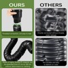 AROMUJOY 1 Piece Drain Flexible Downpipe Extension, Round Extendable Rain